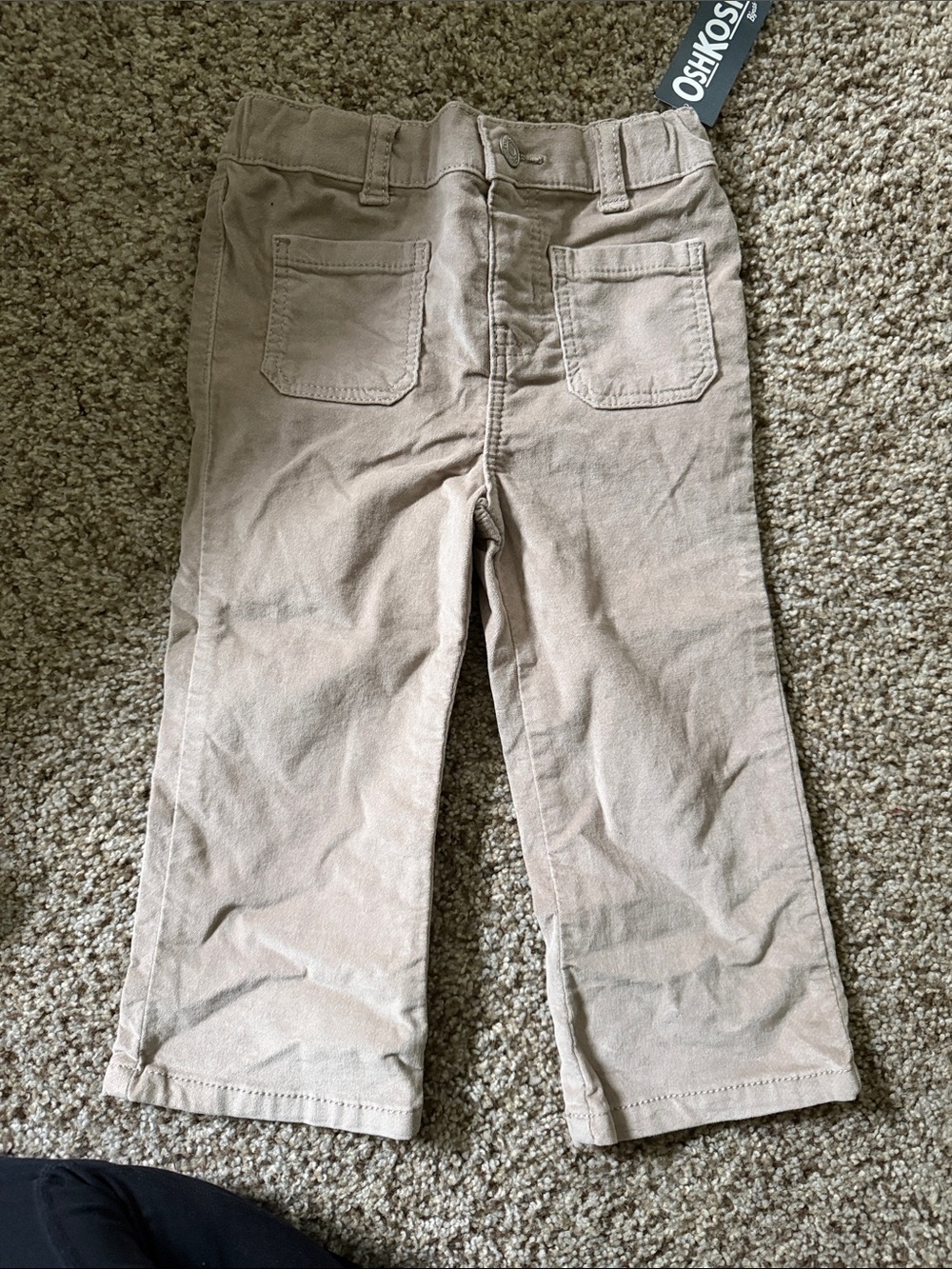 OshKosh B'gosh Tan Corduroy Kids Pants